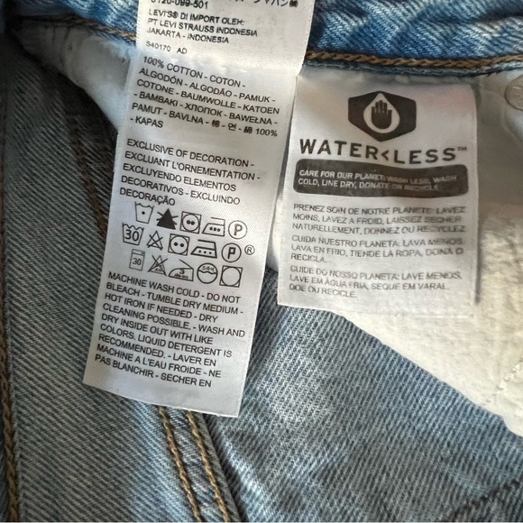 Levi's Wedgie Straight Jeans in Luxor Empire - Picture 15 of 16